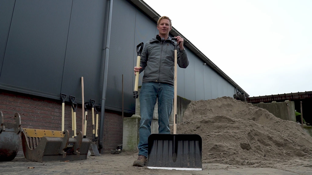 Sneeuwschep met MaxErgo® Hulp-Hendel - Ergonomisch