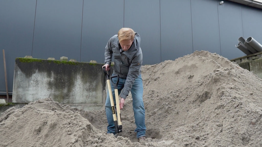 Spade met MaxErgo® Hulp-Hendel (ergonomische spade)