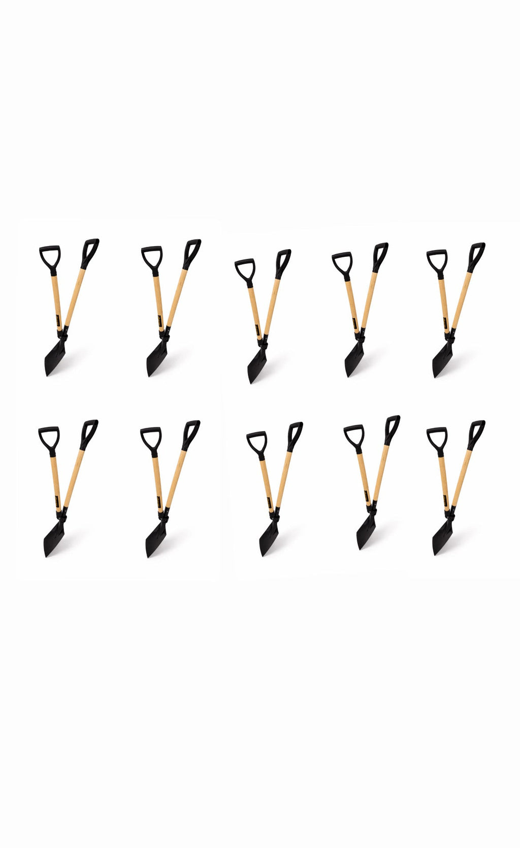 10x Spade met MaxErgo® Hulp-Hendel (ergonomische spade)